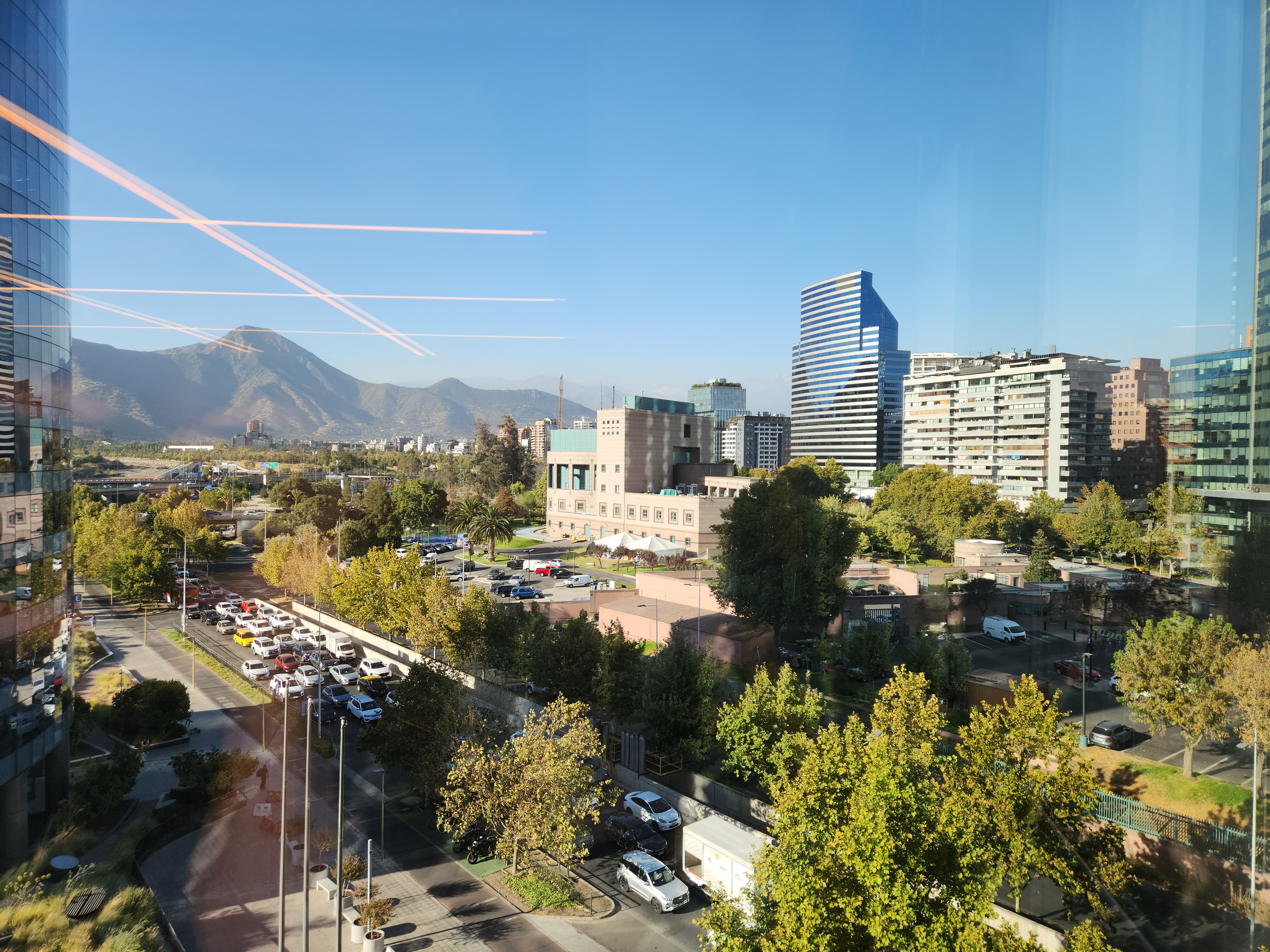 View of one of the offices in Santiago